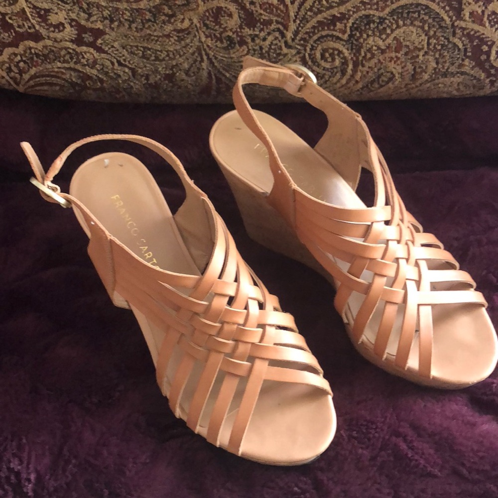 Frankie Sarto Cute summer heels size 8.5